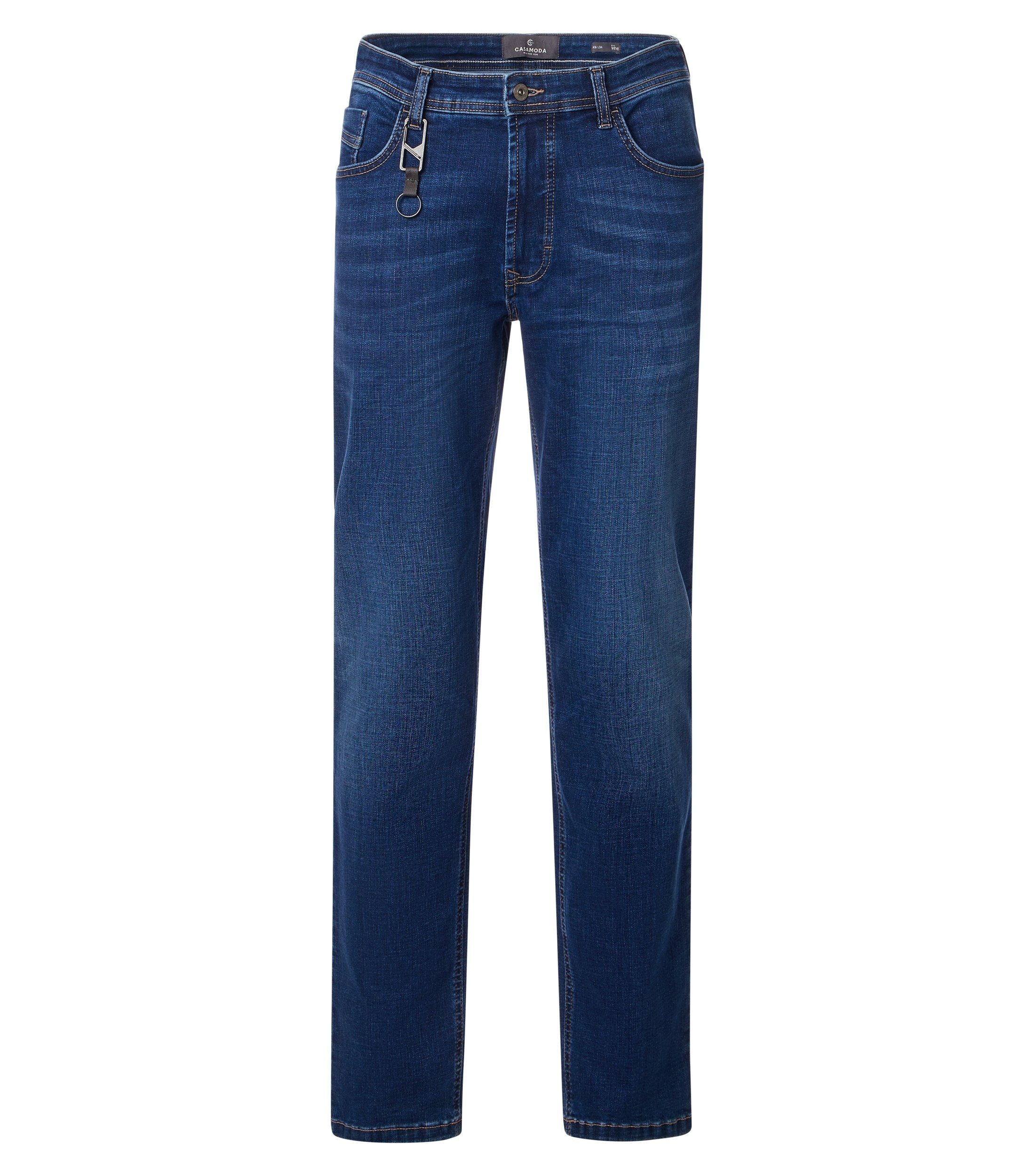 Regular-fit-Jeans CASAMODA Herren Jeans STEVE High-Flex Cross Denim Regular Blau