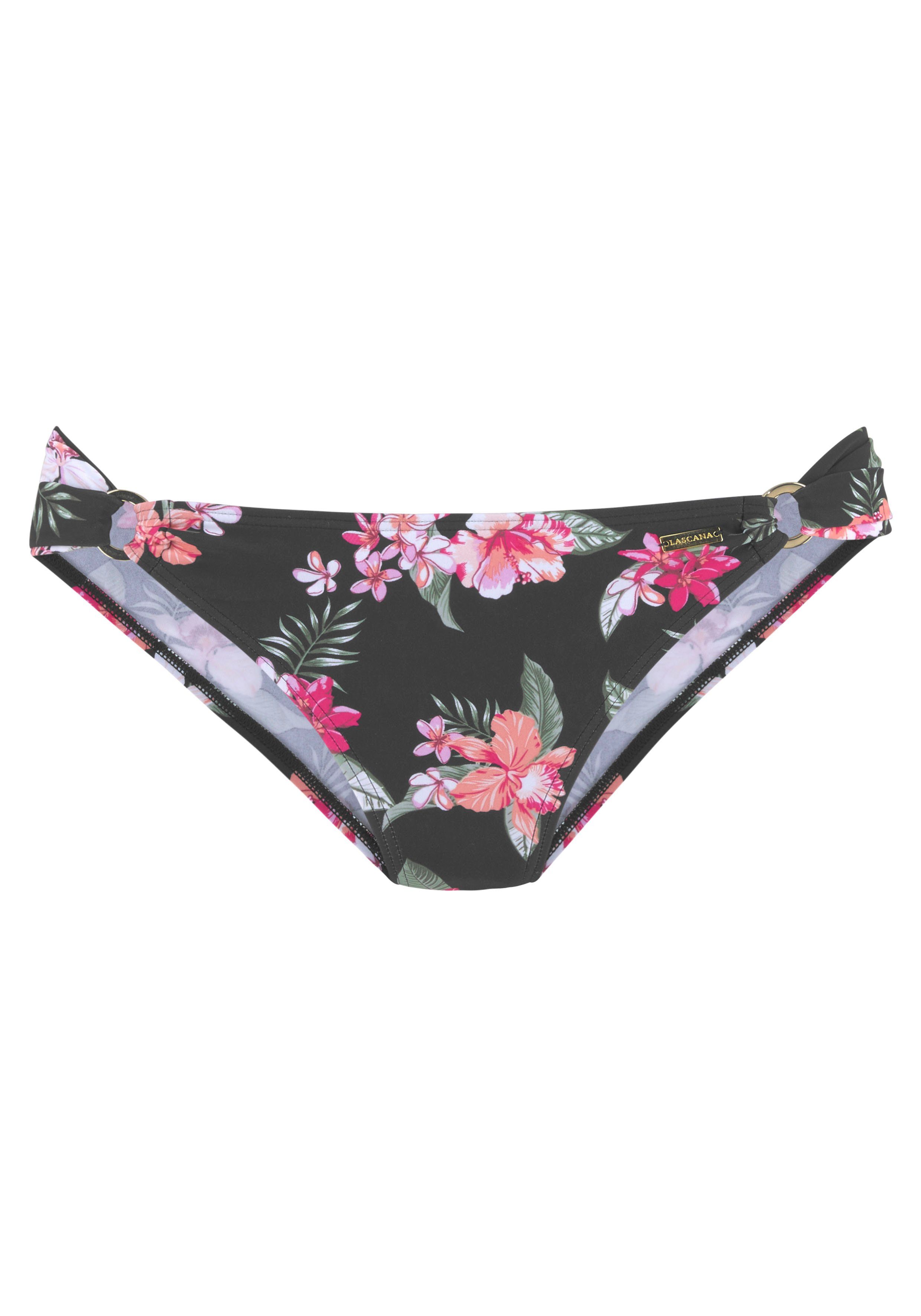 LASCANA Bikini-Hose Santini im floralen Design günstig online kaufen