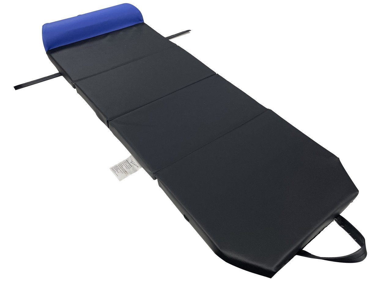 Trend Line Bodenmatte TrendLine Werkstattmatte 116 x 42cm, schwarz-blau
