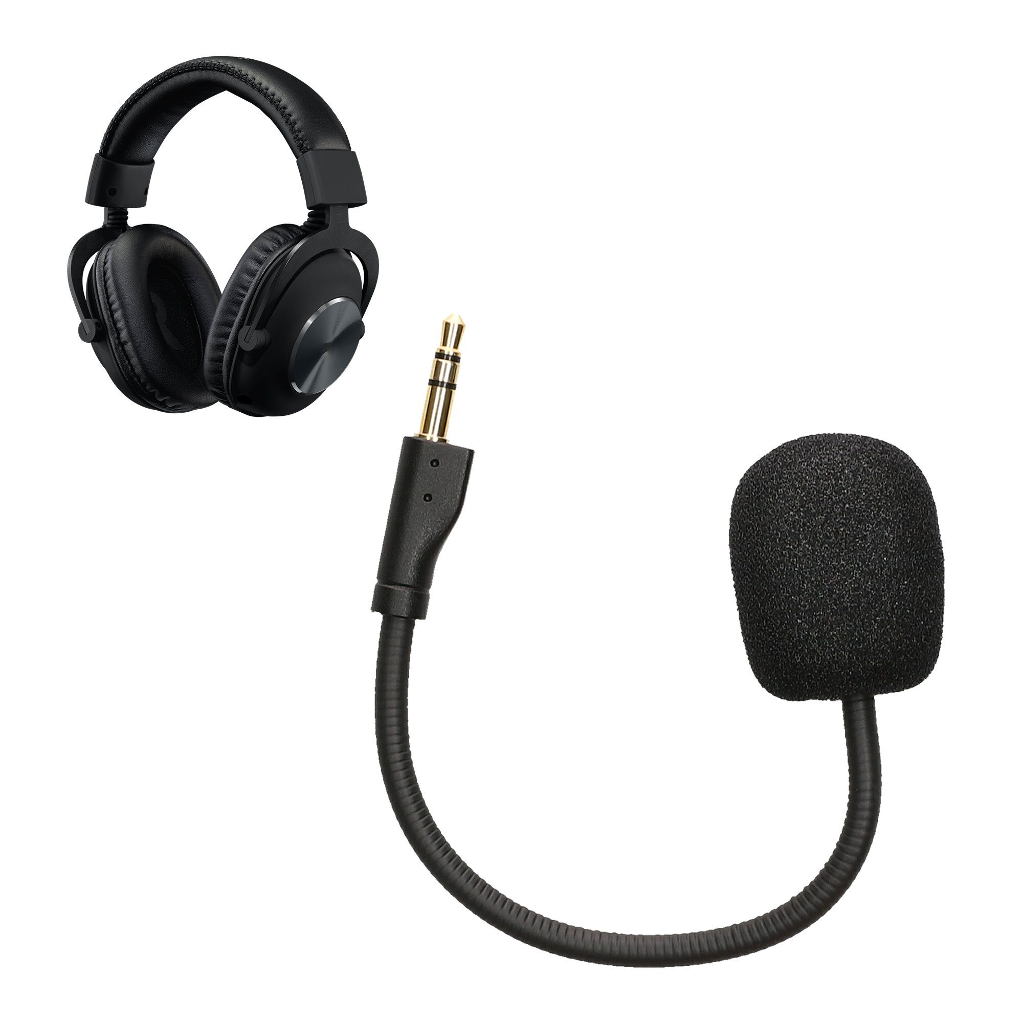 Zubehör Logitech Gaming-Headset Pro G Kopfhörer X Mikrofon für kwmobile (Headset Microphone) Ersatz