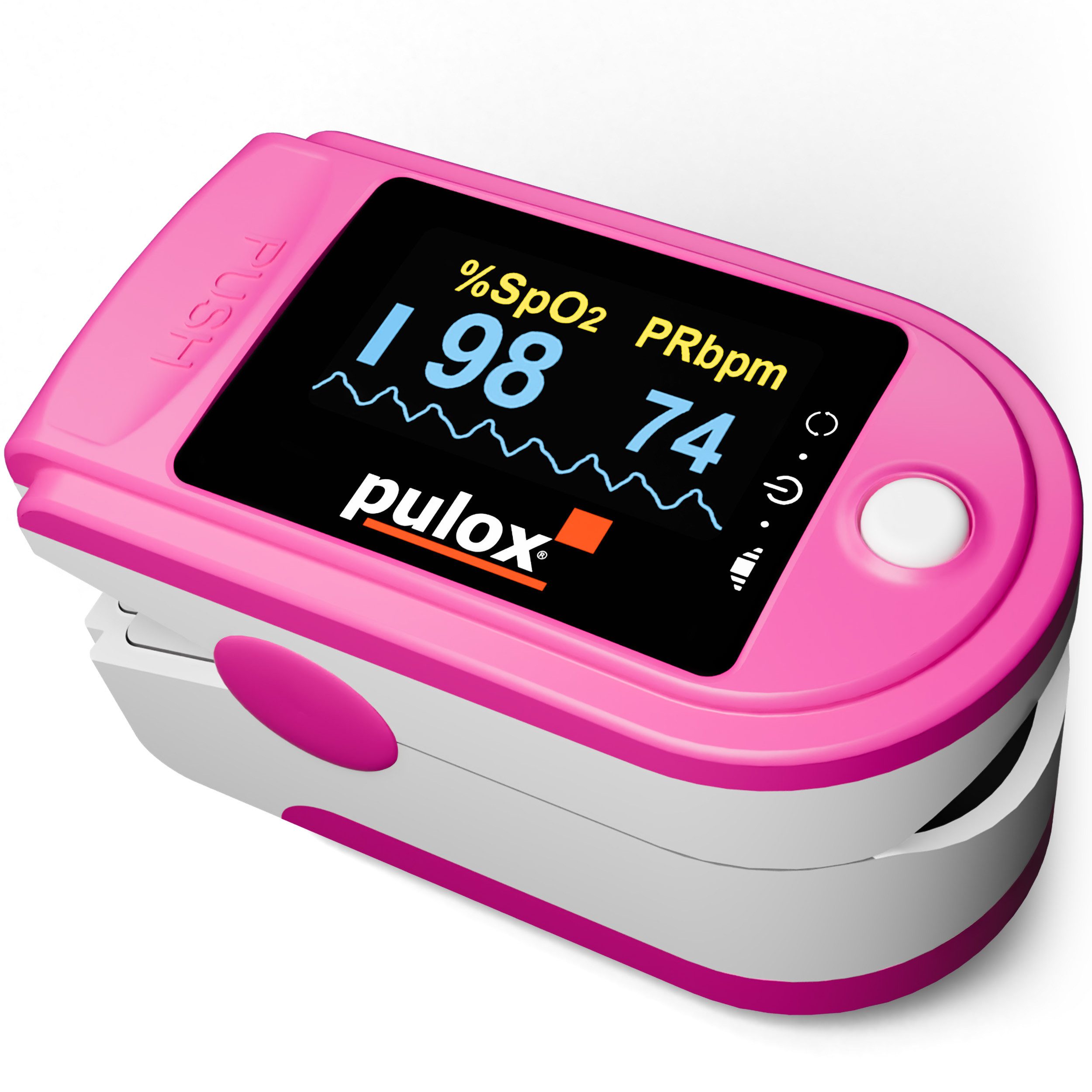 pulox Pulsoximeter PO-200 Solo pink