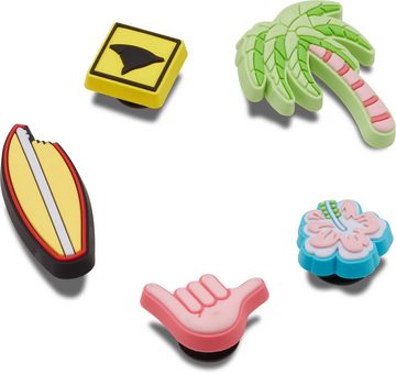 Crocs Schuhanstecker Jibbitz™ Surfing (Set, 5-tlg., Kein Spielzeug. Nicht für Kinder unter 3 Jahren geeignet), mit verschiedenen Motiven