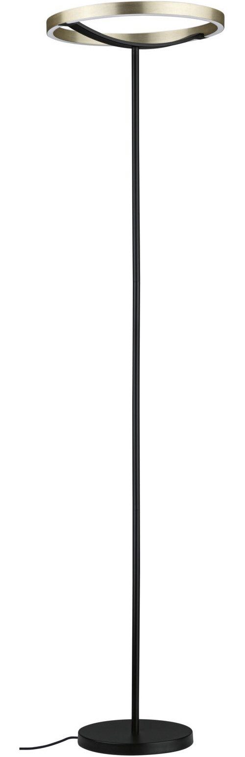 Paulmann LED Stehlampe Melira LED 17,5W Gold /Schwarz 230V Metall, Dimmer, Ein-/Ausschalter, mehrere Helligkeitsstufen, LED fest integriert, 3-Step-Dim