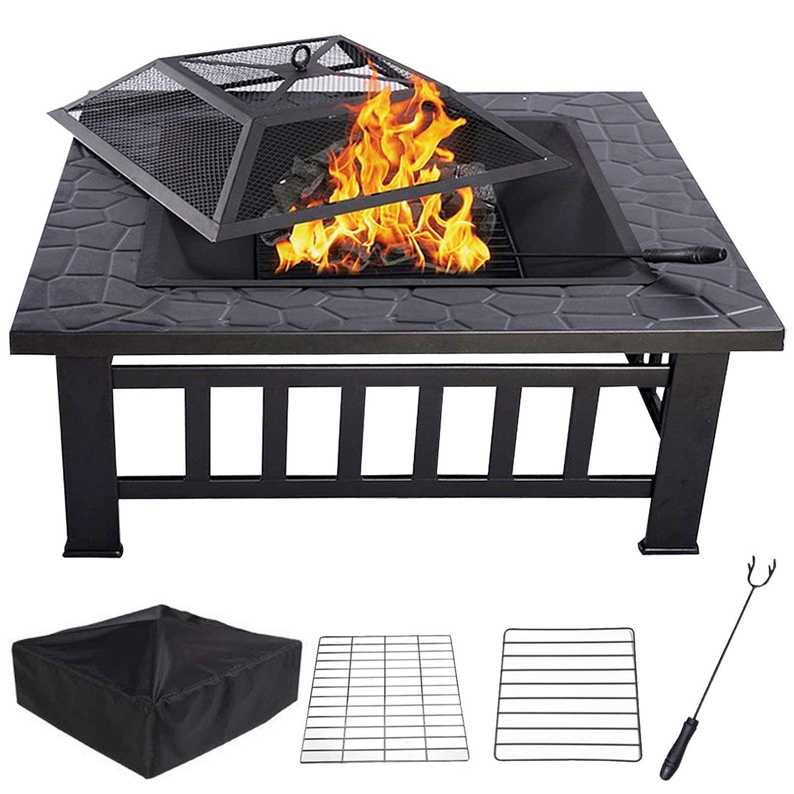 HeatSaver AL28 – Wärmeabweiser Für Gasfeuerstellen, 71,1 Cm Durchmesser, Verstellbare Beine, Inkl. Abdeckung