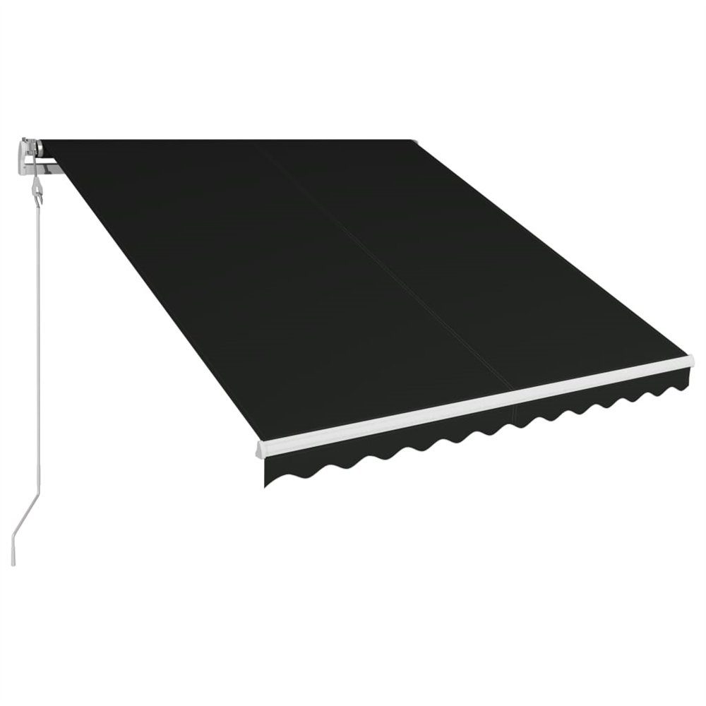 Markise Automatisch Einziehbare Markise 350×250 cm Anthrazit