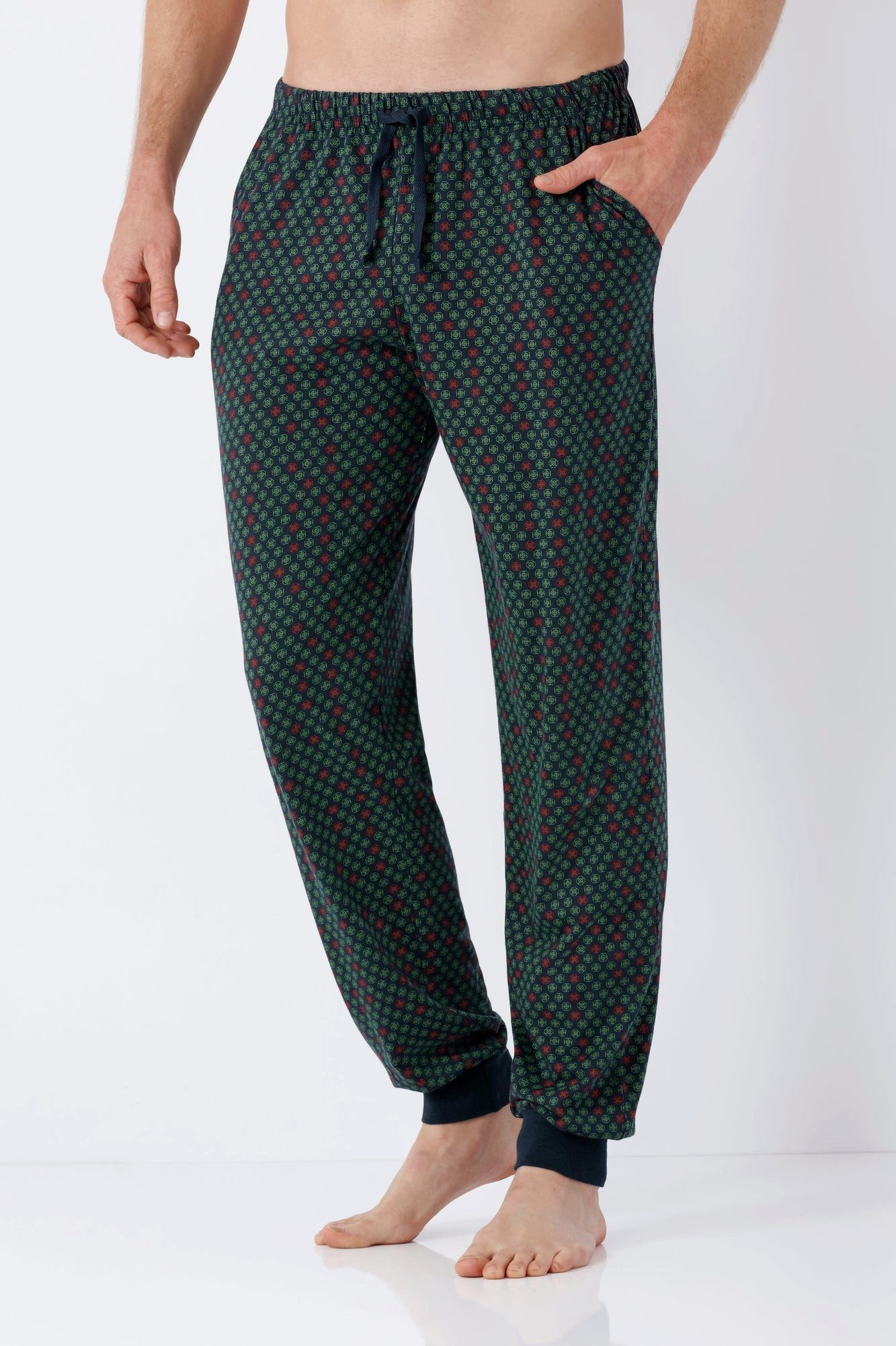 Hajo Schlafhose Herren Hose Mio x Mia Premium Cotton/TENCEL™ Modal