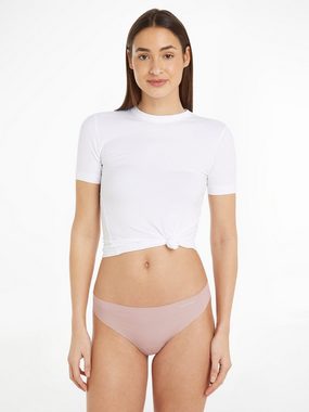 Calvin Klein Underwear String 3 PACK THONG (MID-RISE) (Packung, 3-St., 3er-Pack) mit Logo-Print