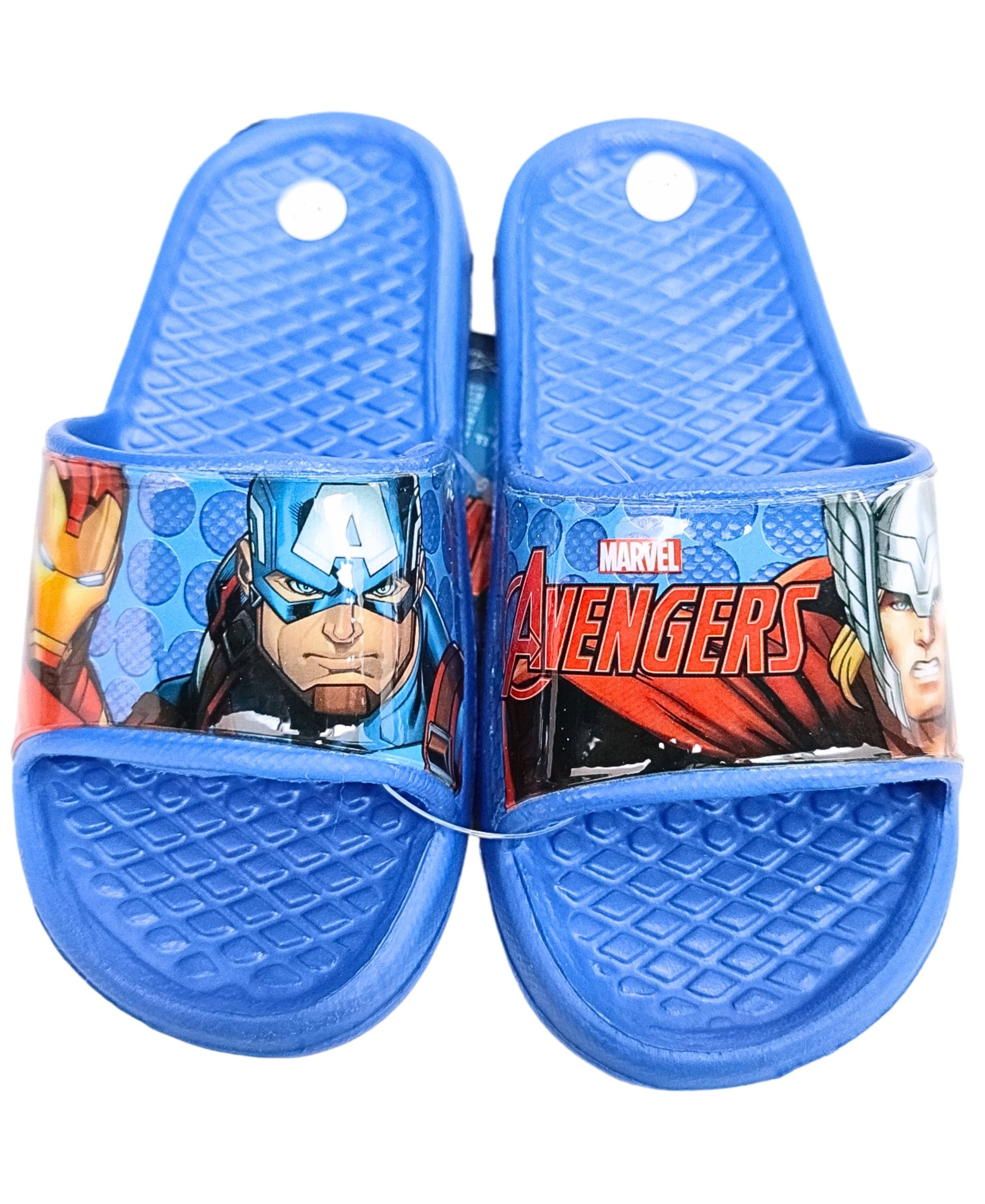 The AVENGERS MARVEL Badeschuh (2-tlg) Jungen Schlappen Размер 24 - 31