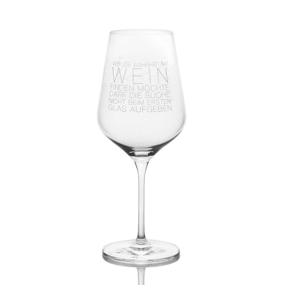 Räder Weißweinglas Design Weinglas Wahrheit Im Wein