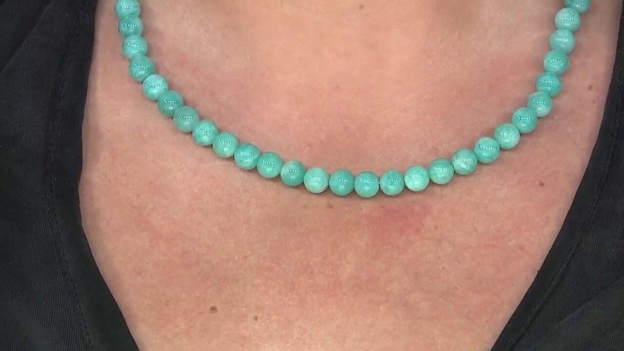 Cavill Silberkette Indische Amazonit Perlen Sterling günstig online kaufen
