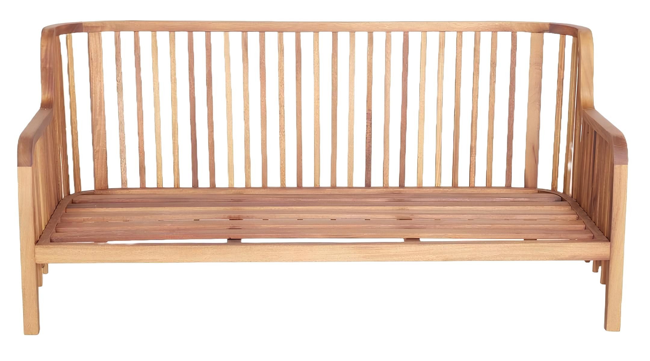 JVmoebel Gartenbank Holzbank mit Rückenlehne für gemütliche Stunden im Freien (1-St., Bank), Made in Europa