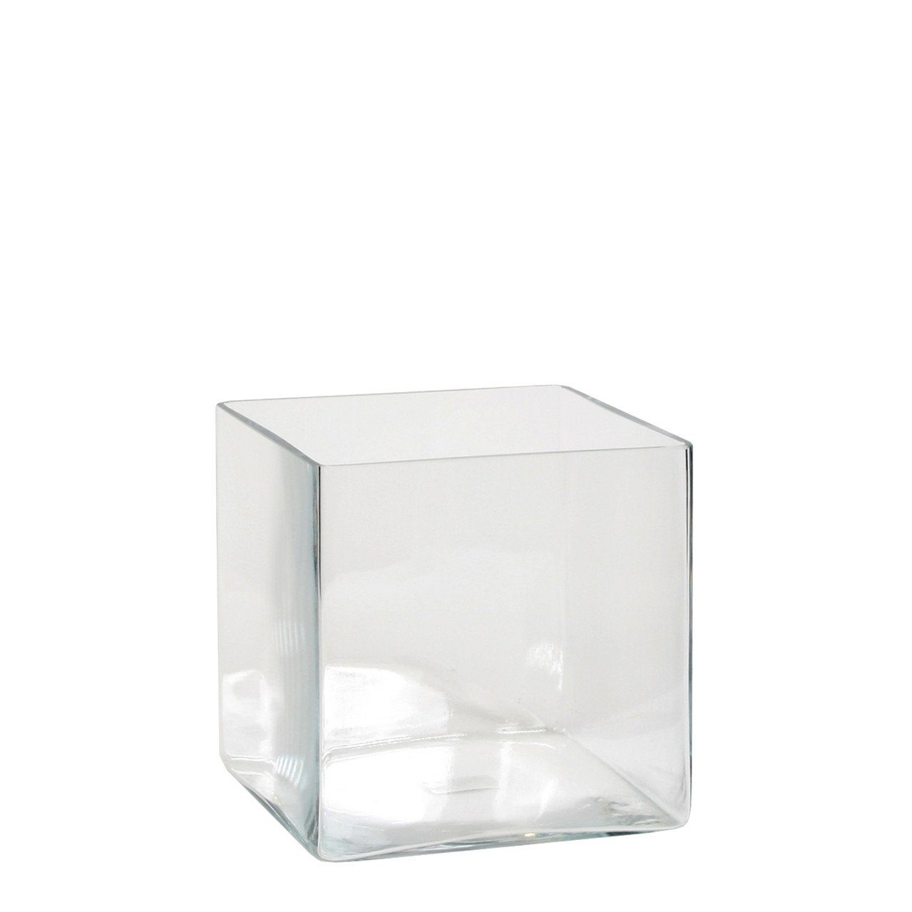 Mica Decorations Dekovase Mica Decorations Britt Vase - Quadrat 20 x 20 x 2 günstig online kaufen