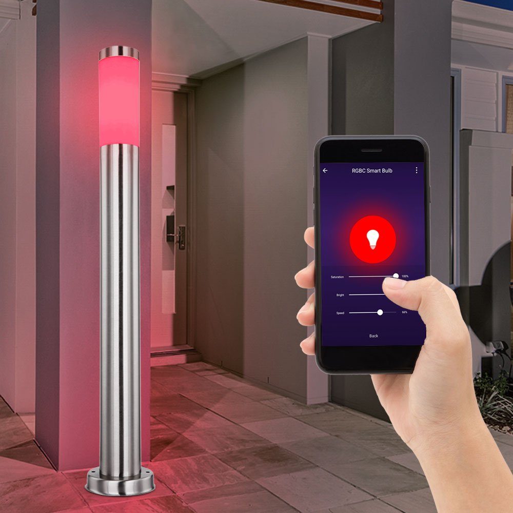 GLOBO LIGHTING LED Außen-Stehlampe, Leuchtmittel inklusive, günstig online kaufen