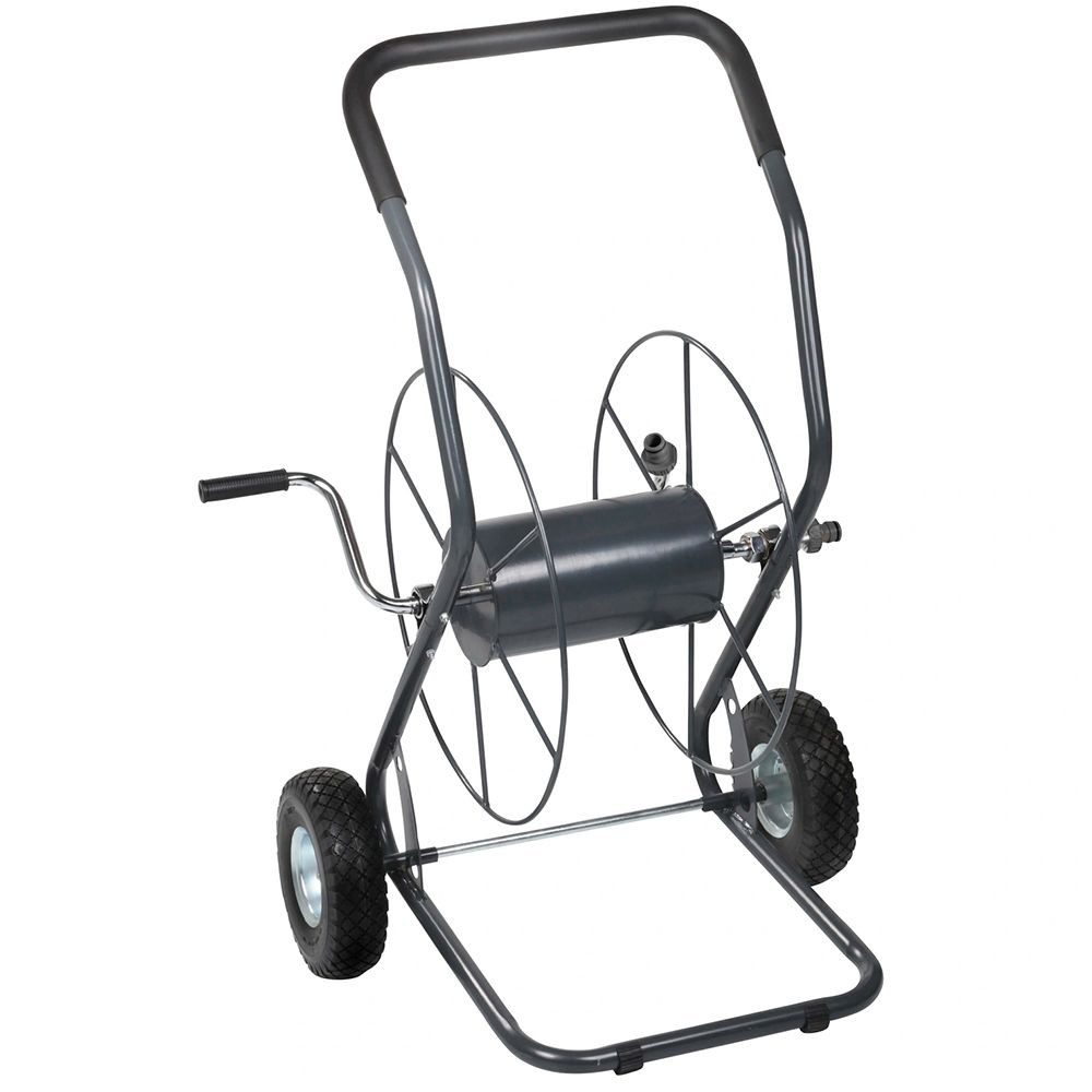 Mr. Gardener Schlauchaufroller Mr.GARDENER Schlauchwagen Metall Big für 85 m 3/4 Z Schlauch