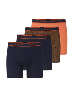 TOM TAILOR Boxershorts Long Pants im 4er Pack