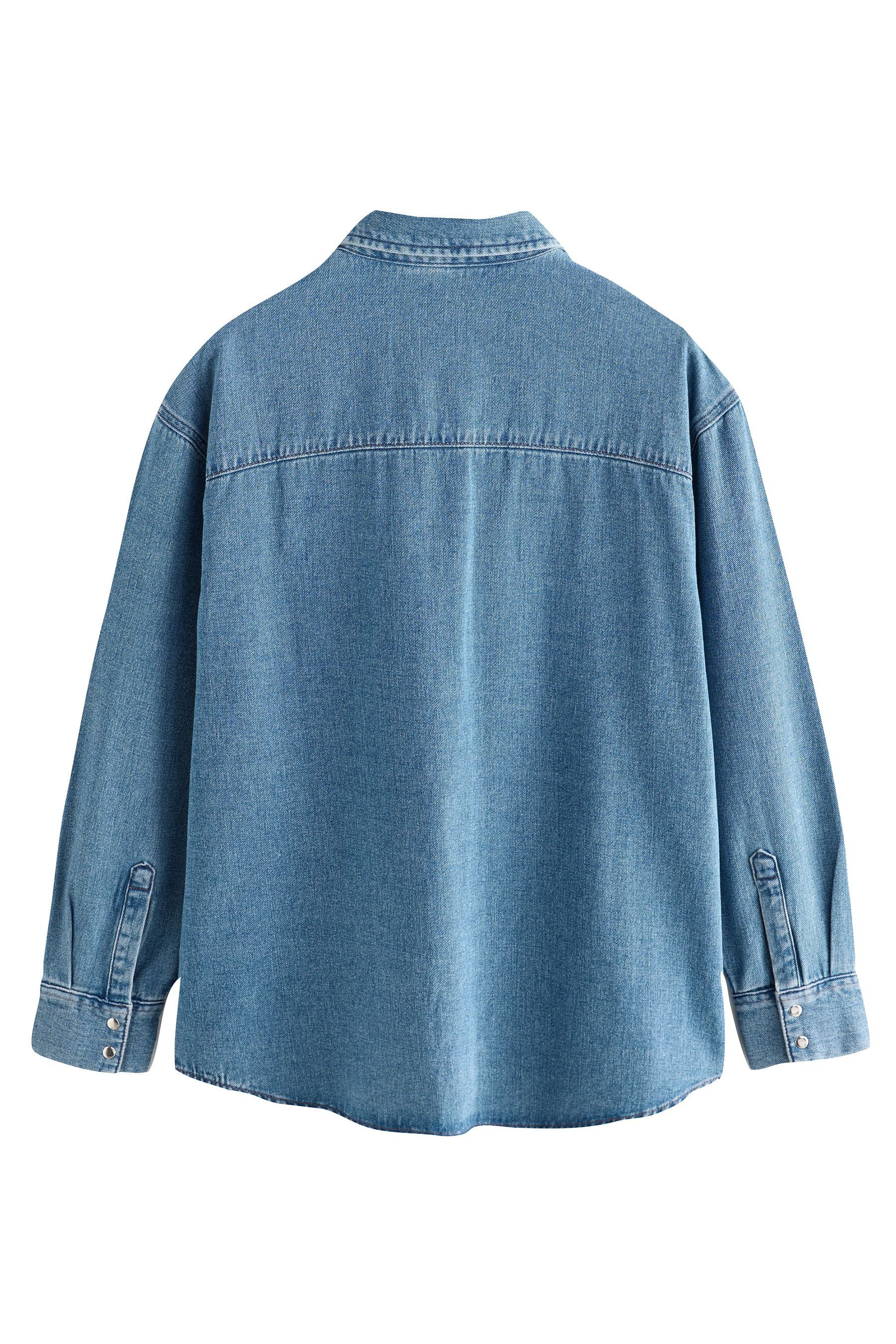 The Set Jeanshemd The Set 2er-Pack günstig online kaufen