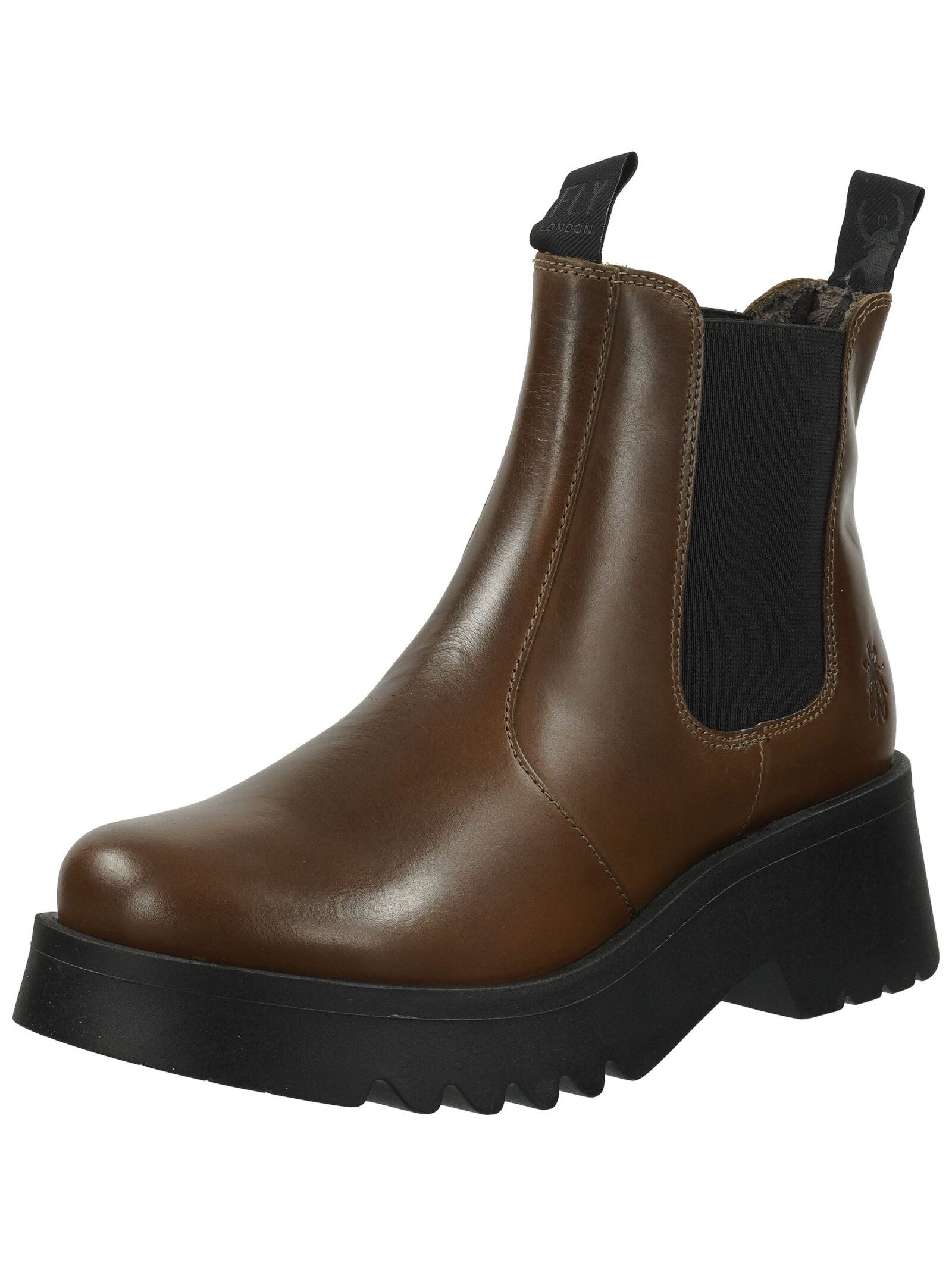 Fly London Stiefelette Leder/Textil Stiefelette
