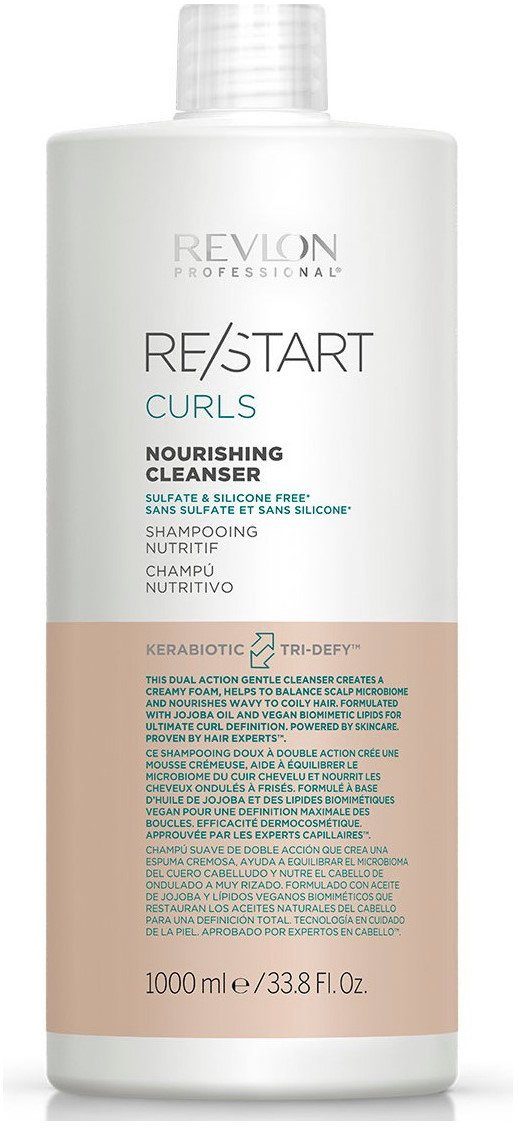 Haarshampoo ml CURLS Cleanser REVLON 1000 Nourishing Re/Start PROFESSIONAL
