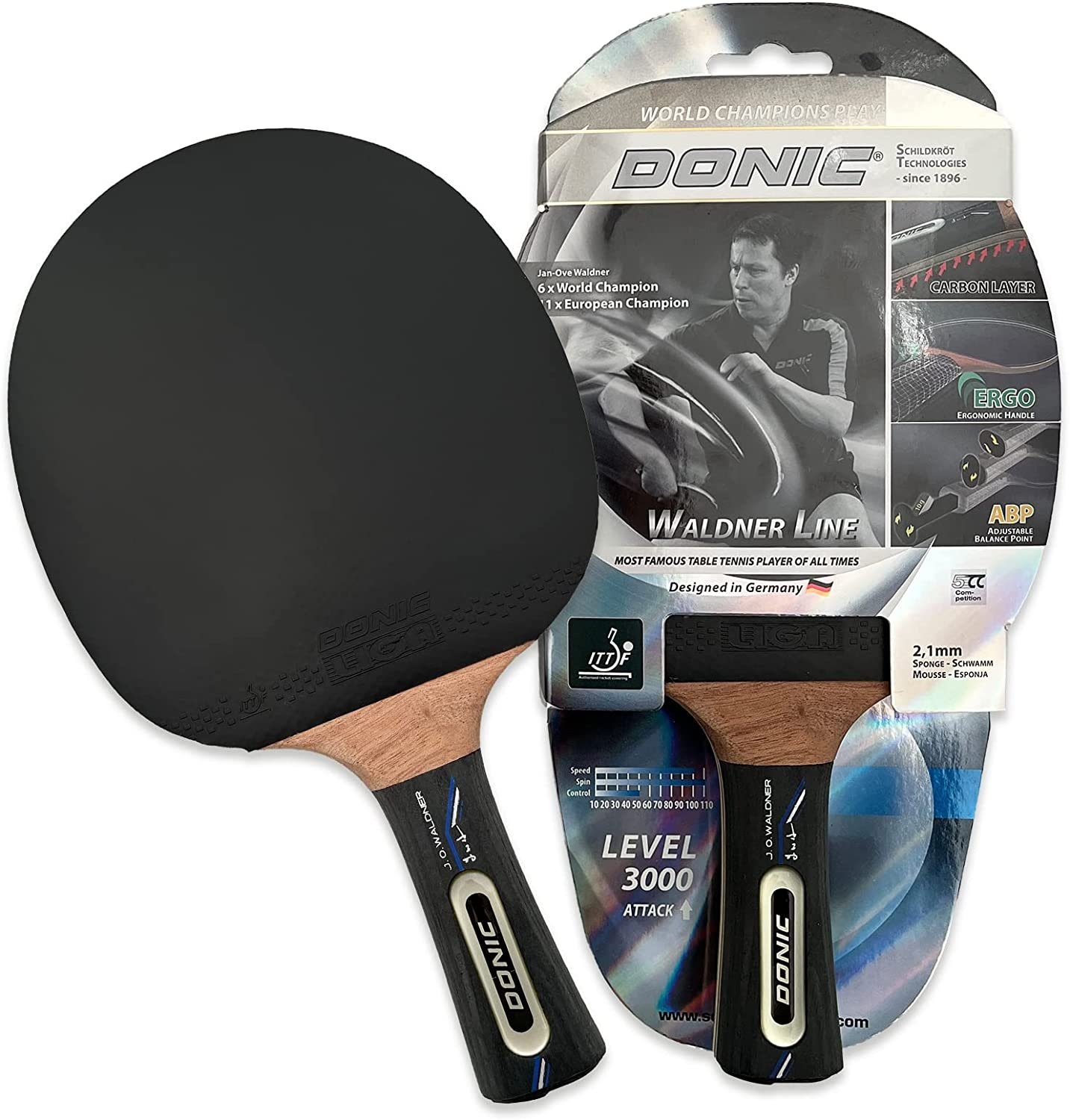 Donic Tischtennisschläger Waldner 3000, Tischtennis Ракетки Racket Table Tennis Bat