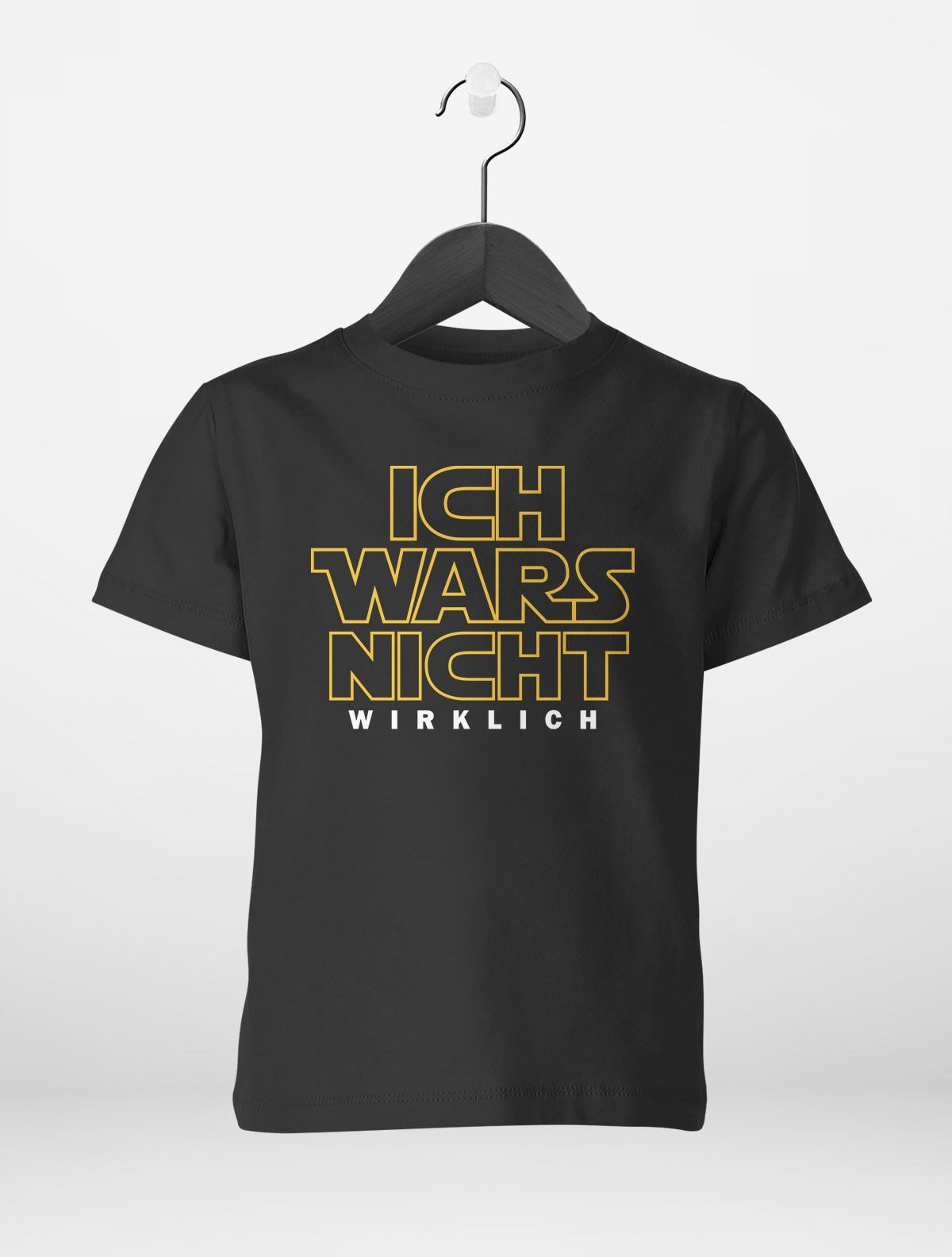 MoonWorks Print-Shirt Kinder T-Shirt Jungen Ich Wars nicht Wirklich Spruch lustig