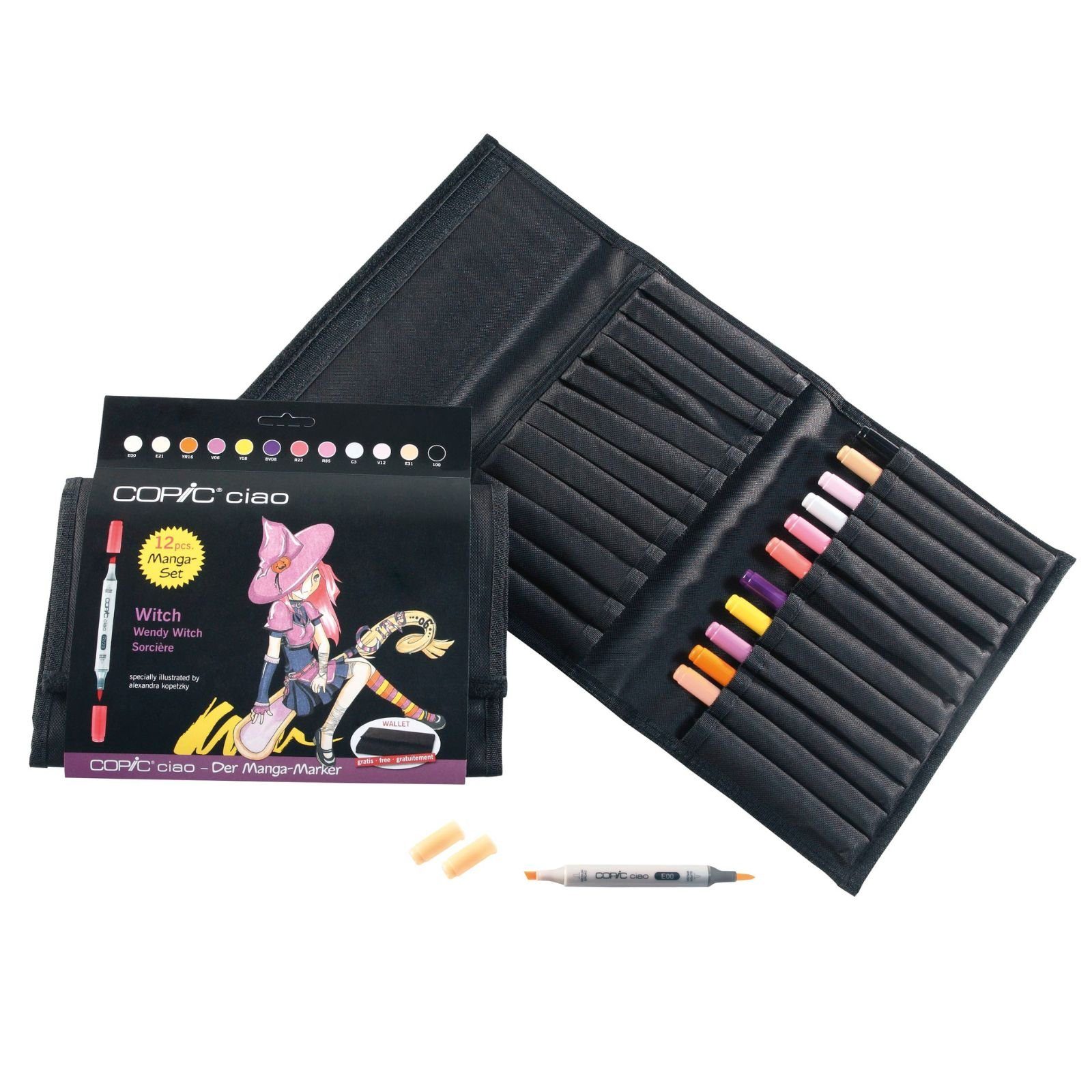 COPIC Copic Marker COPIC Ciao 12er Wallet - Witch