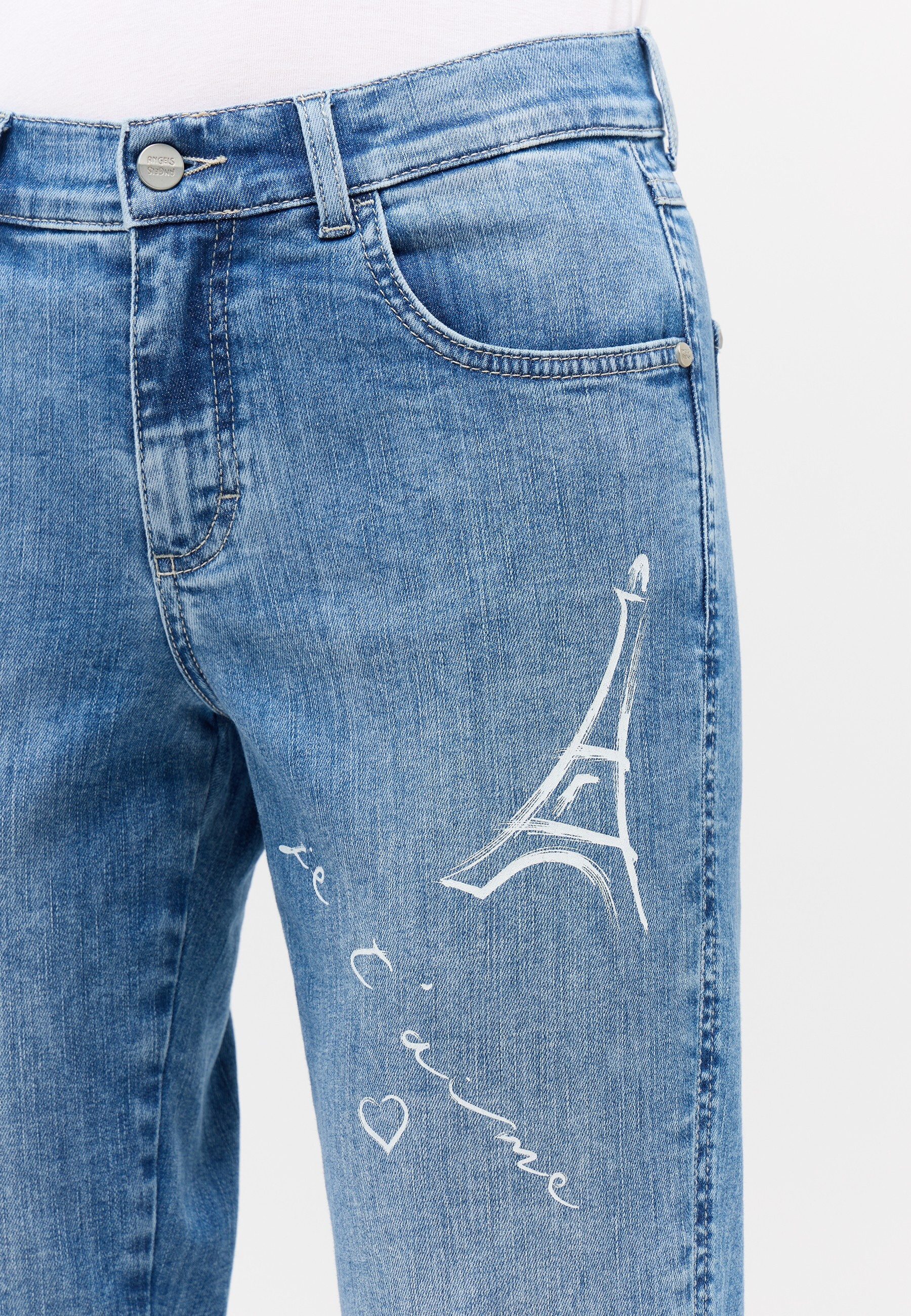 AENGELS Stoffhose AENGELS Darleen Crop TU Paris (1-tlg)