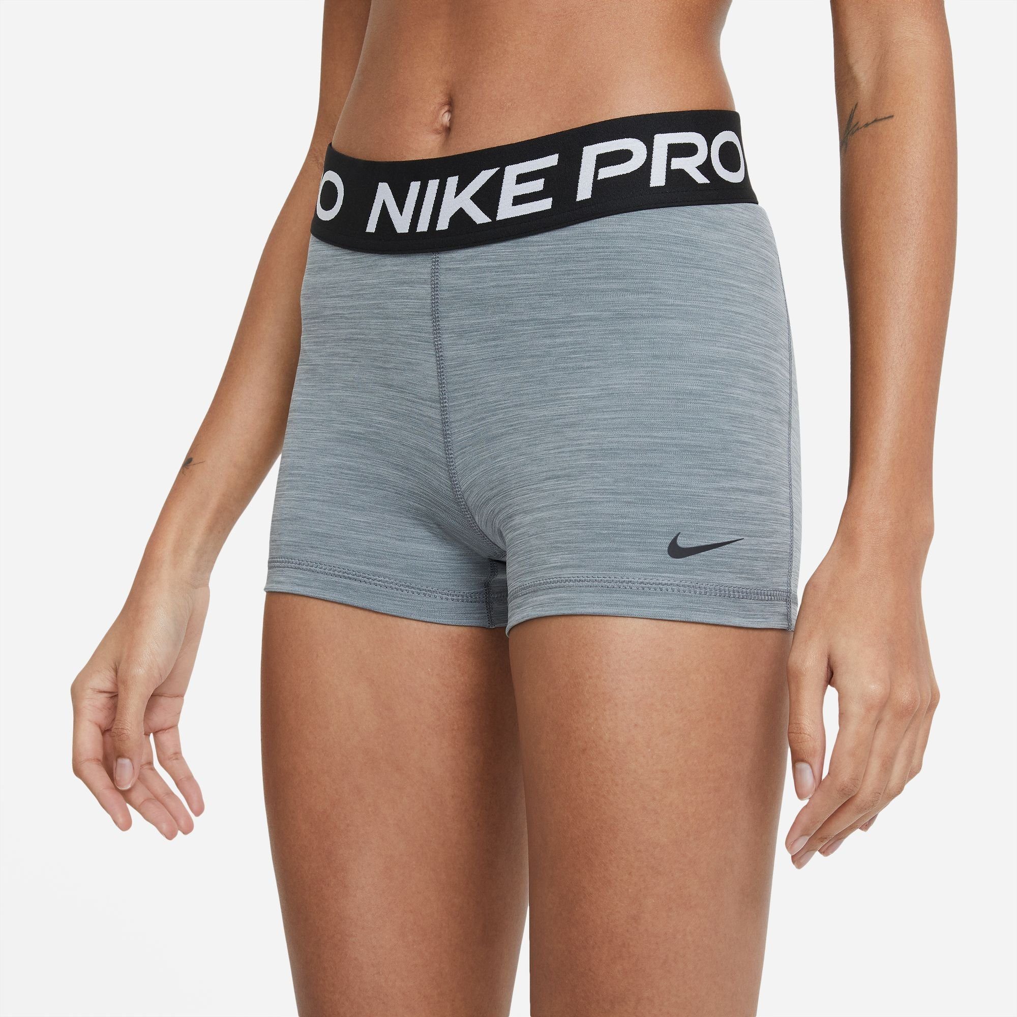 PRO SHORTS Trainingstights hellgrau Nike WOMEN'S