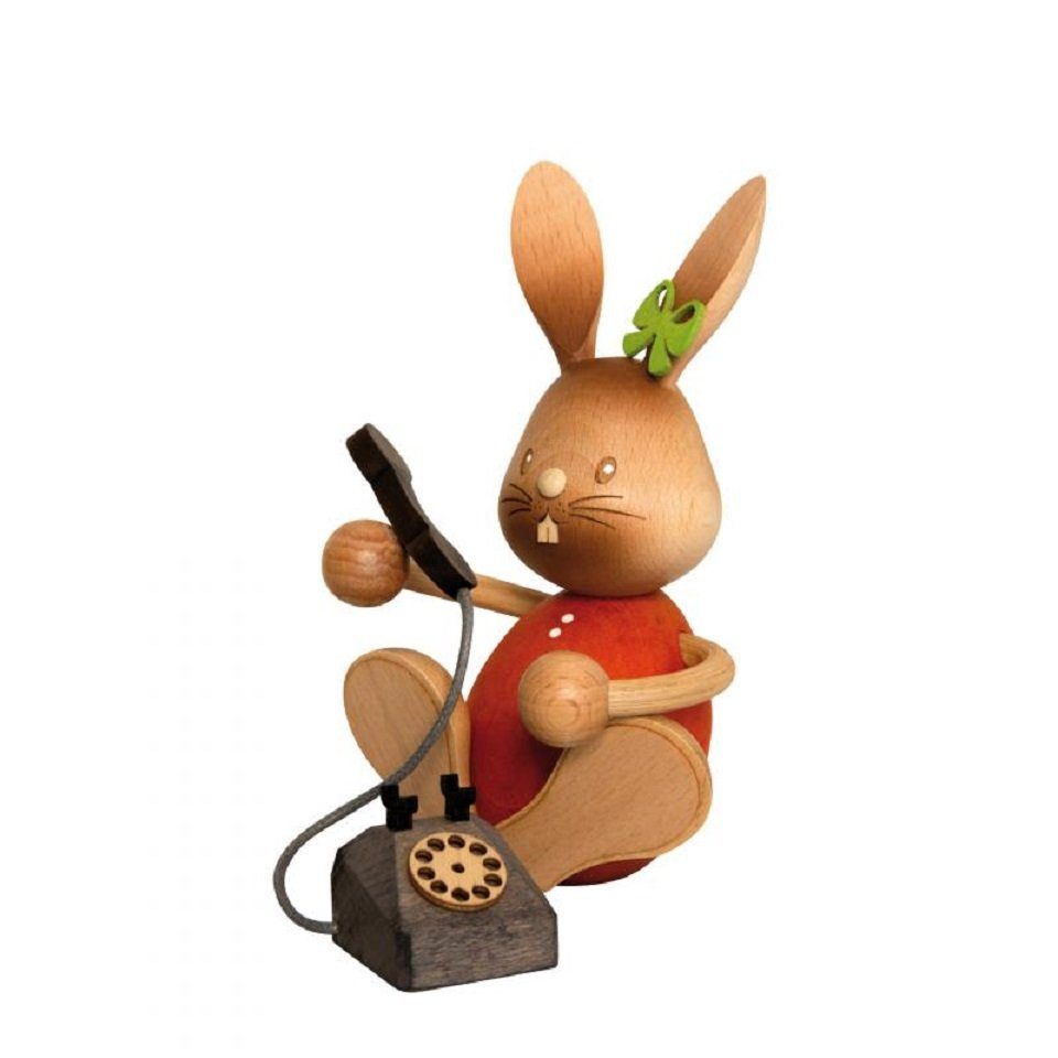 Kuhnert Dekofigur Osterhase Stupsi mit Telefon günstig online kaufen