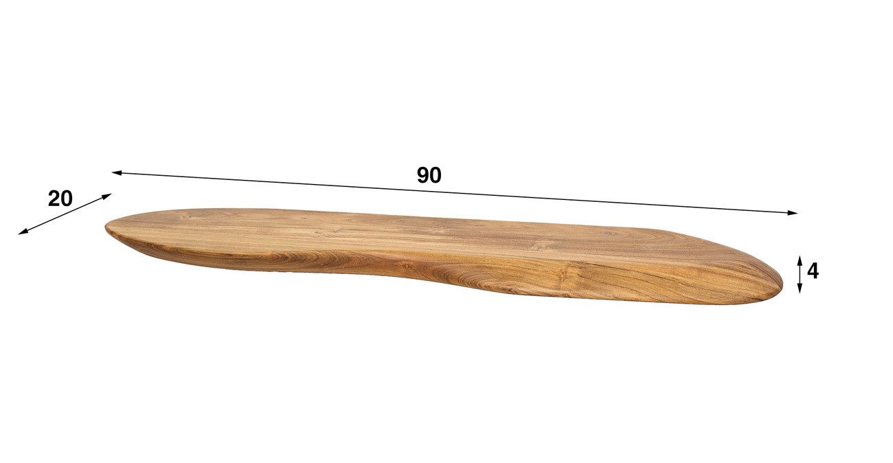 Maison ESTO Wandregal Regale NATUR aus günstig online kaufen