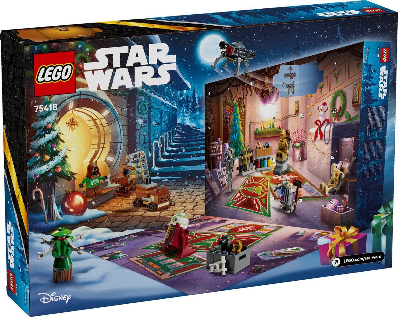 LEGO® Spielzeug-Adventskalender LEGO® 75418 Star Wars - Adventskalender 2025 – Bild 3 von 5