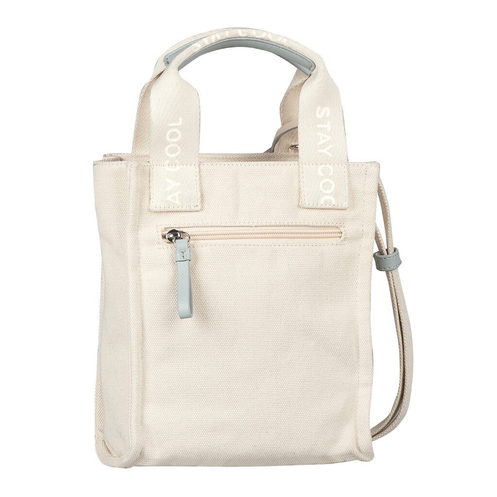 TOM TAILOR Denim Shopper Azura (Set, 2-tlg., Mit süßem Softeis-Hörnchen-Anhänger – zum Verlieben niedlich), Damen Umhängetasche, mit süßem Softeis-Hörnchen Anhänger