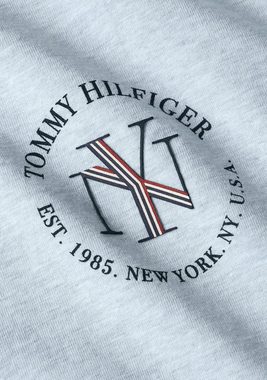 Tommy Hilfiger T-Shirt REG NYC ROUNDALL C-NK SS mit Tommy Hilfiger Markenlabel