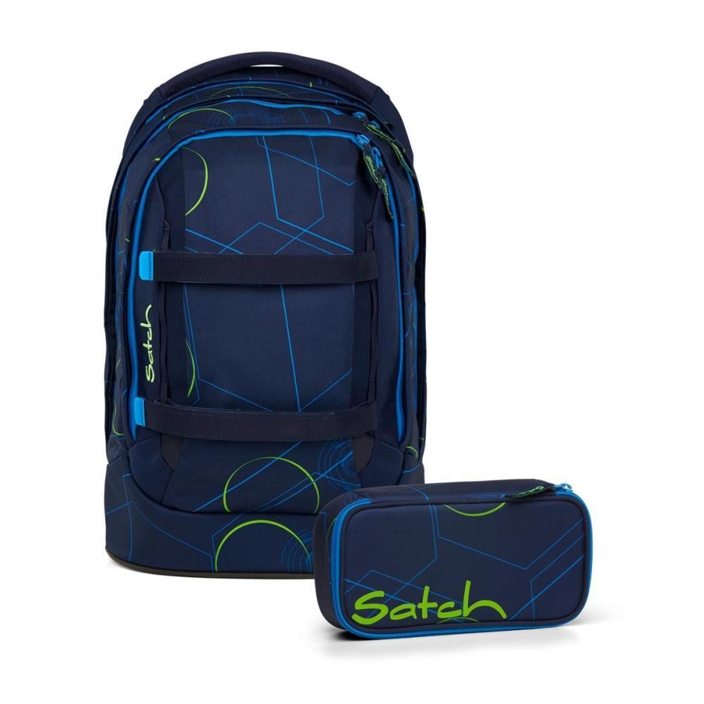 Satch Schulrucksack Pack (2tlg., inkl. Schlamperbox)