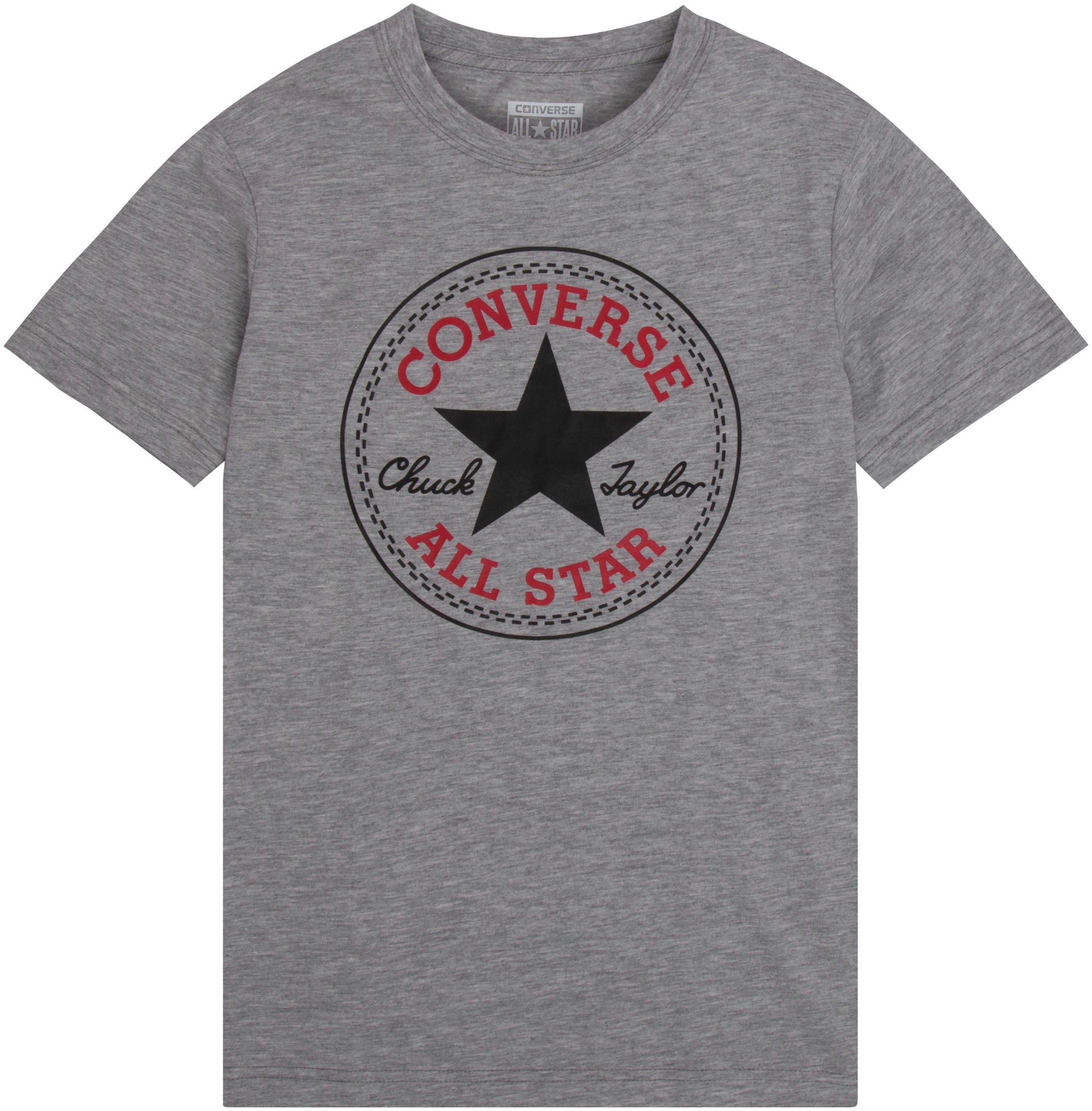 heat Converse Kurzarmshirt grey für dark Kinder