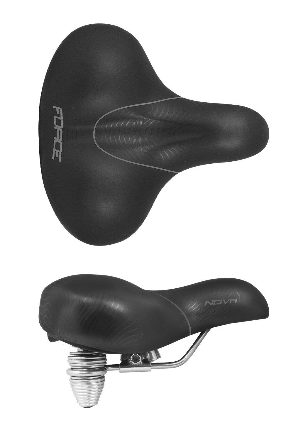 FORCE Fahrradsattel Sattel FORCE NOVA lady