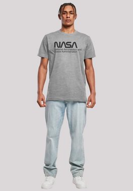 F4NT4STIC T-Shirt NASA Logo One Tone Print