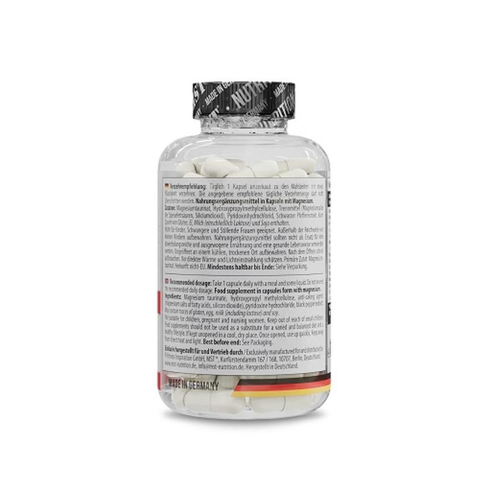 MST Nutrition MST - Magnesium Taurat 120 Kapseln, 120 St.