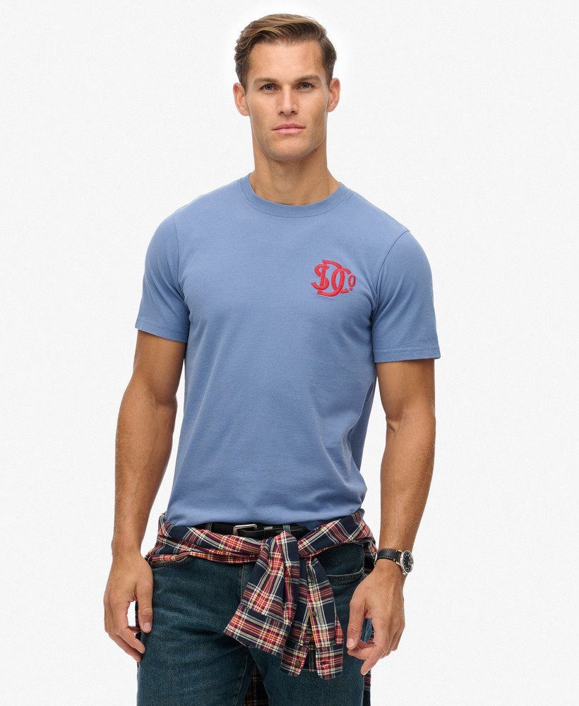 Superdry Rundhalsshirt Sd&co Neon Relaxed Tee Baumwolle, regular fit günstig online kaufen