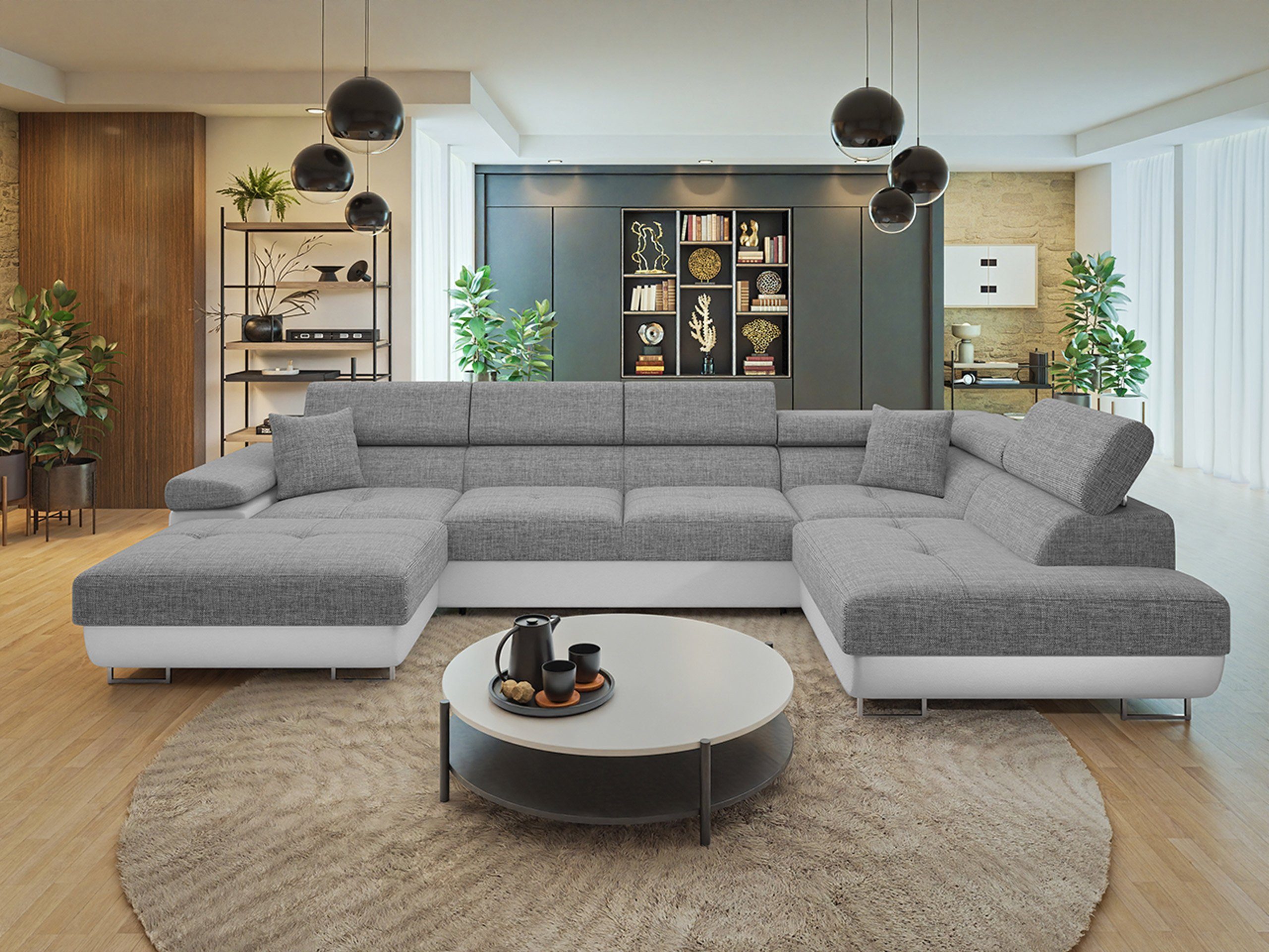 MIRJAN24 Wohnlandschaft Torezio Bis, mit Bettkasten günstig online kaufen