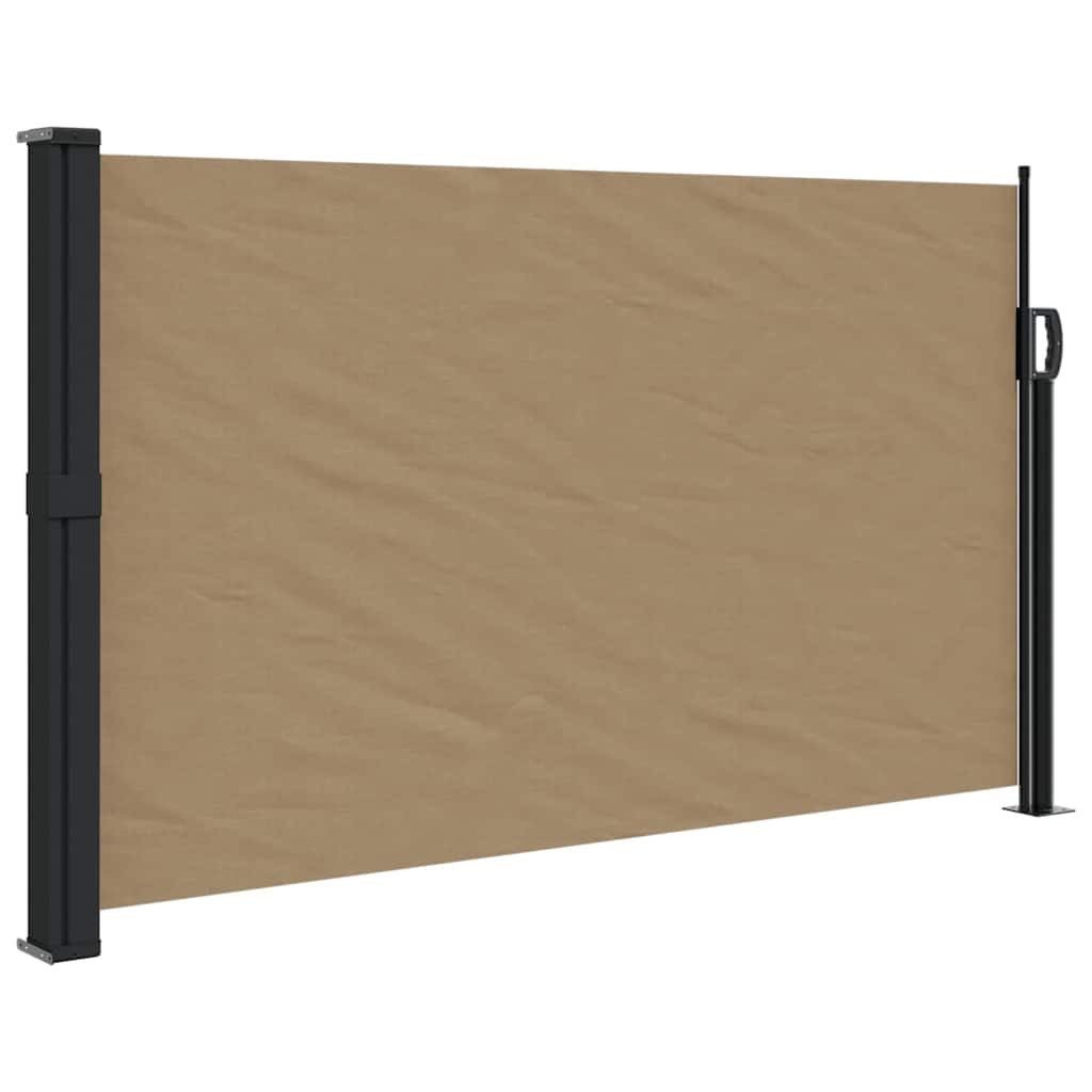 vidaXL Seitenmarkise Seitenmarkise Ausziehbar Taupe 117x300 günstig online kaufen
