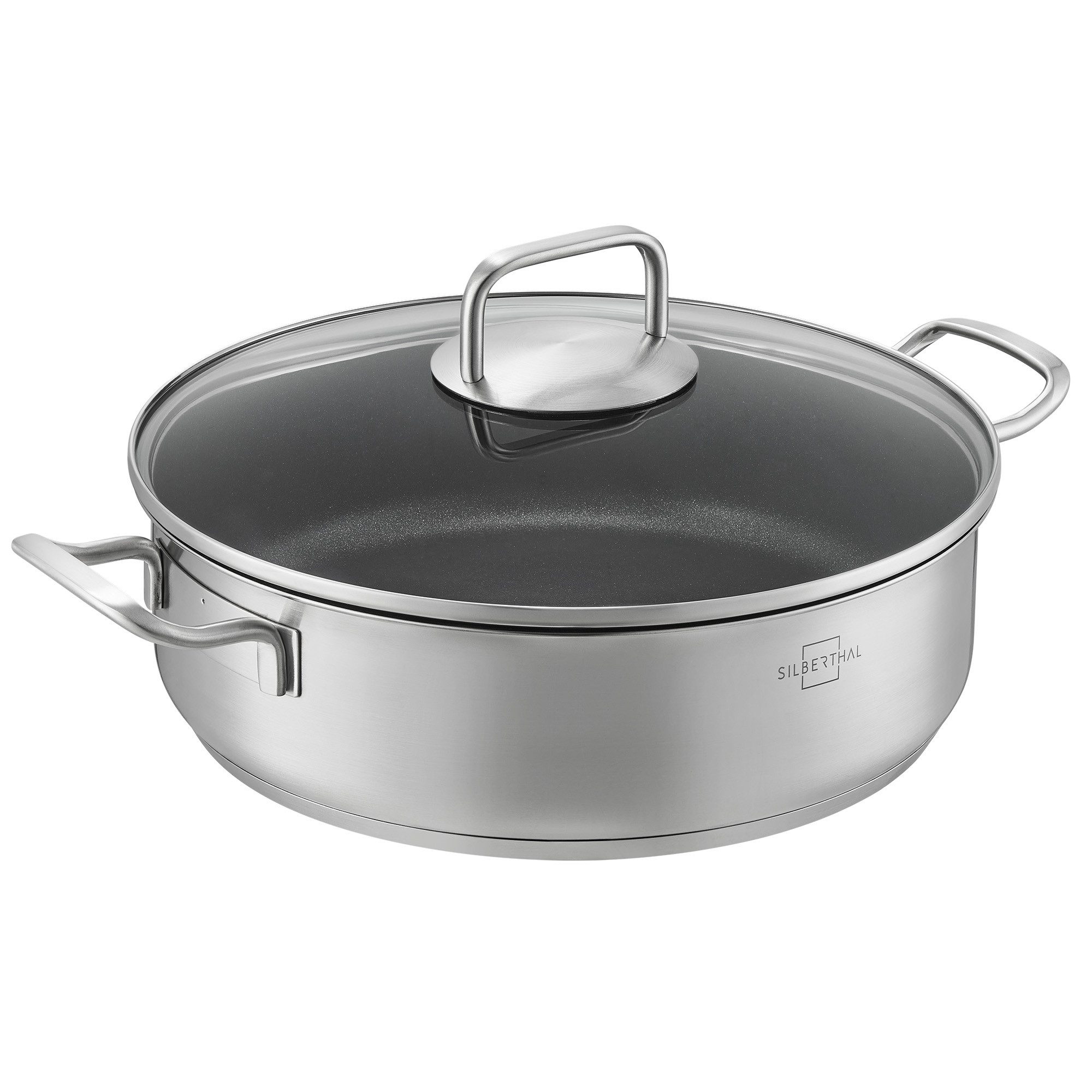 SILBERTHAL Servierpfanne 28 cm hoher Rand