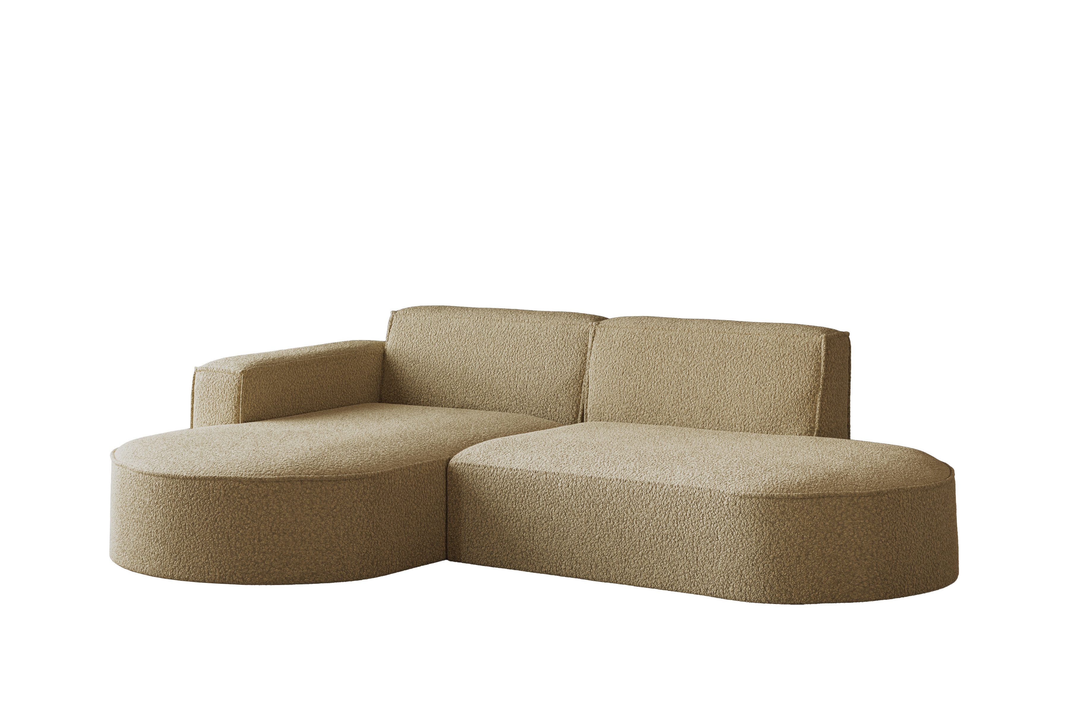 Kaiser Möbel Ecksofa Designer MODENA STUDIO L stoff Poso, Verita, Quelle, S günstig online kaufen