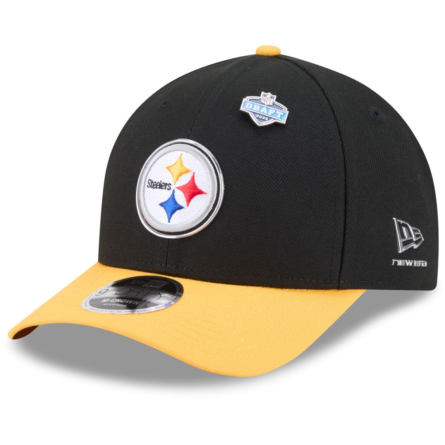 Snapback Cap 9Forty MCrown NFL 2026 DRAFT Pittsburgh Steelers