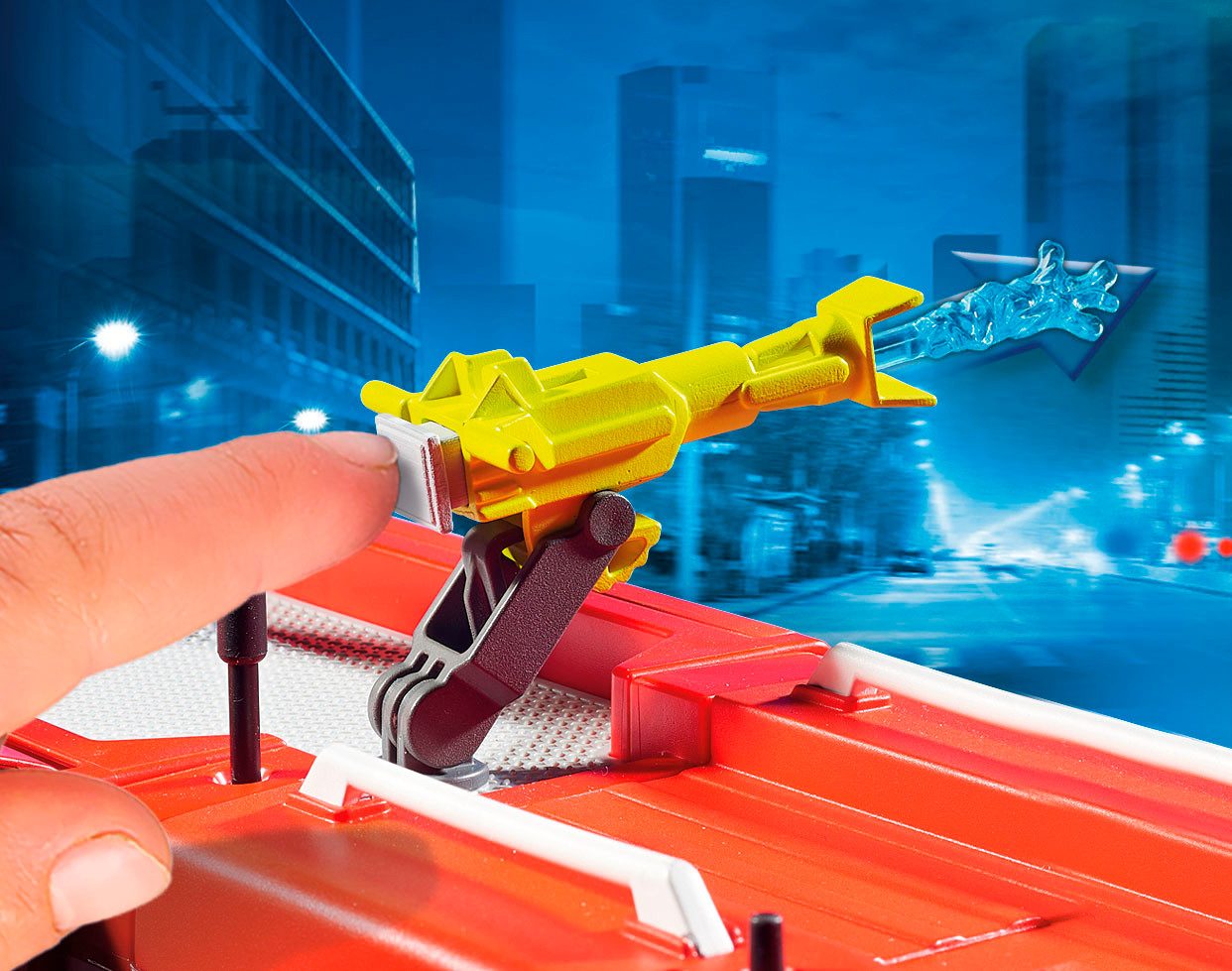 Playmobil® Feuerwehr-Rüstfahrzeug (9464), My Action Heroes Konstruktions-Spielset, Made in Germany