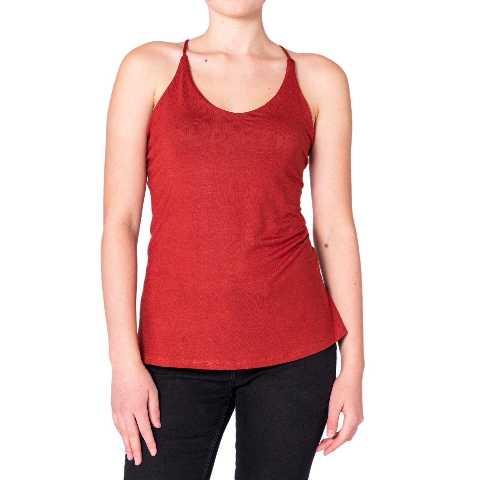 PANASIAM T-Shirt figurbetontes Damentop Sommershirt rückenfrei günstig online kaufen