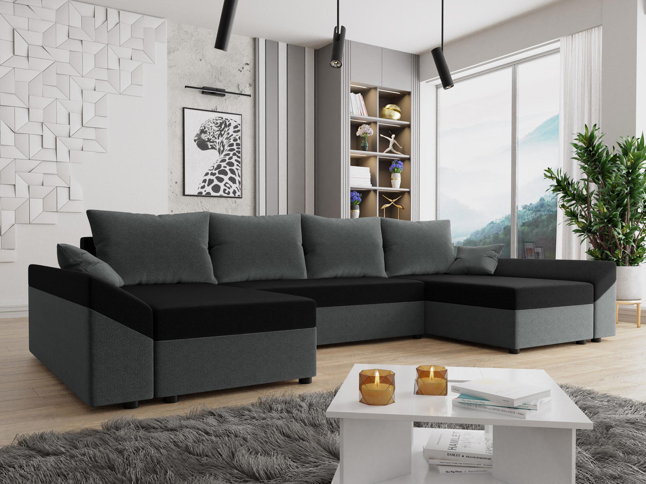 MIRJAN24 Wohnlandschaft Dante U Lux, mit günstig online kaufen