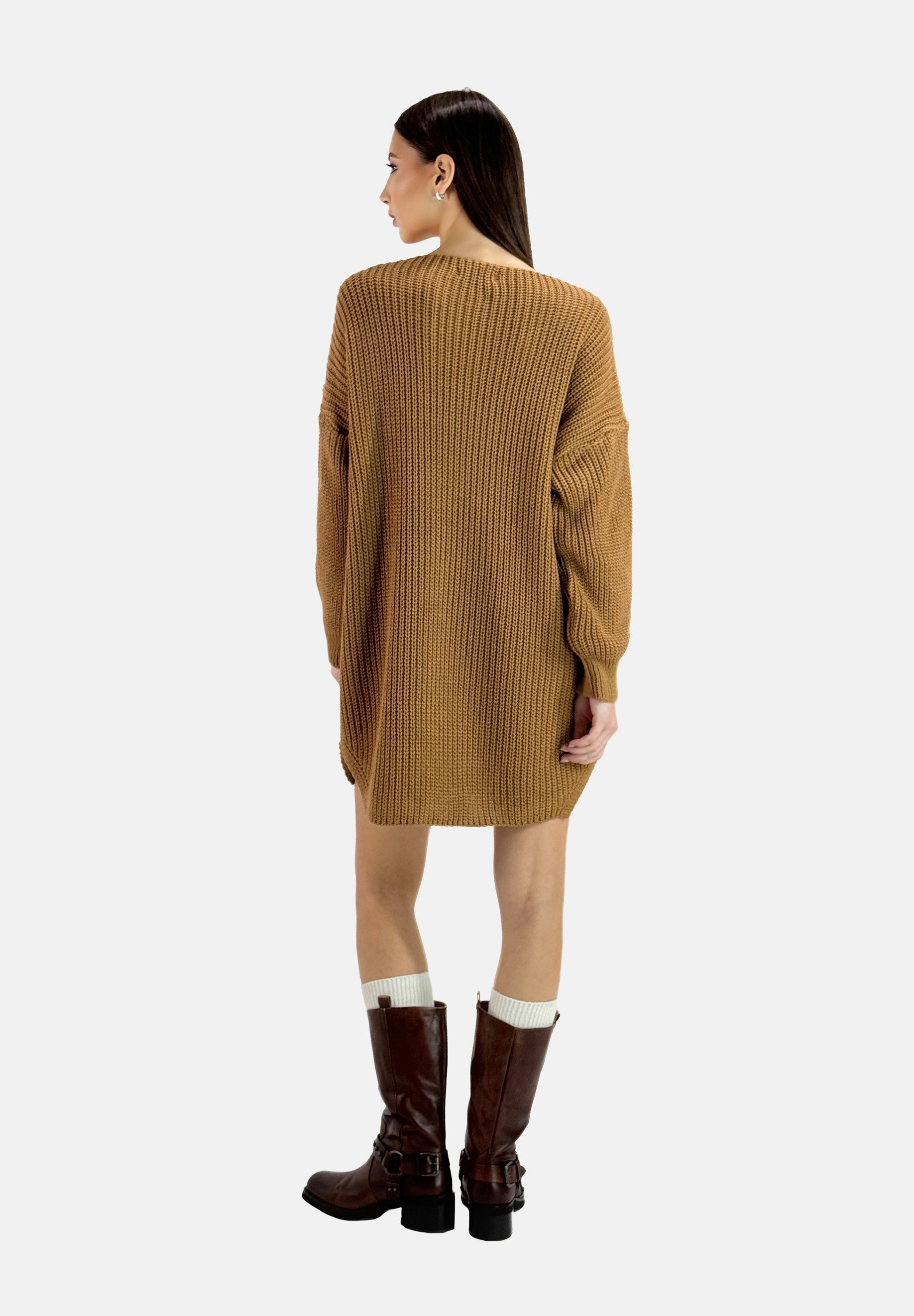 Elara Strickpullover Elara Damen Strickpullover Runderkragen günstig online kaufen