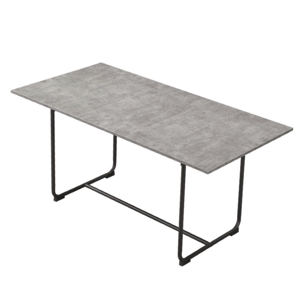 B&D home Esstisch LIO, Metallgestell schwarz oder weiß, ausziehbar, 4-6 Per günstig online kaufen