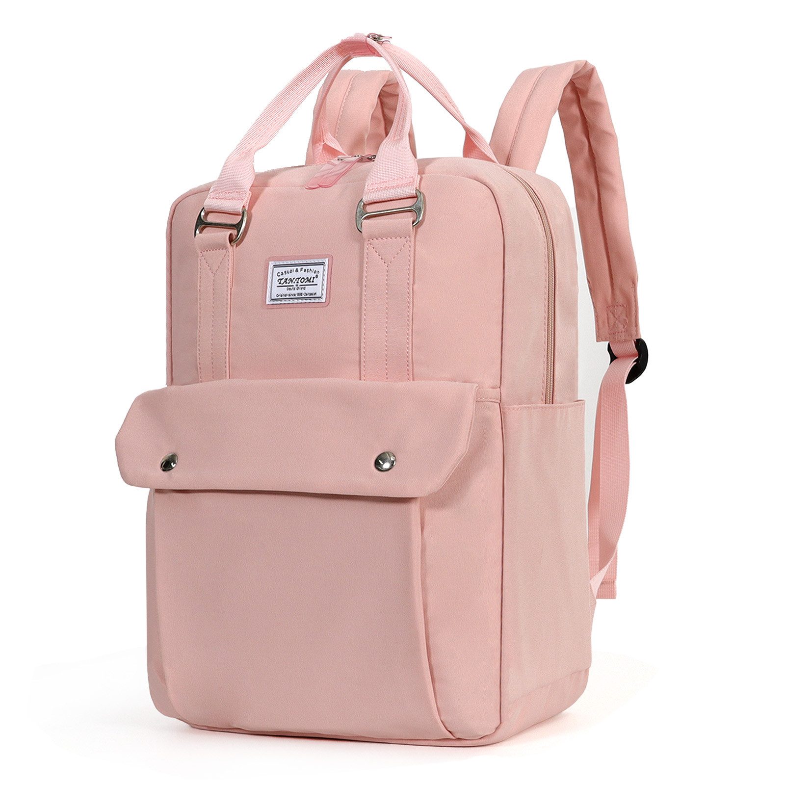 TAN.TOMI Cityrucksack Rucksack Damen,Laptoprucksack 15,6 Zoll,Schulrucksack Mädchen Teenager, Schultasche für Studium Uni,Laptoptasche für Arbeit Reise