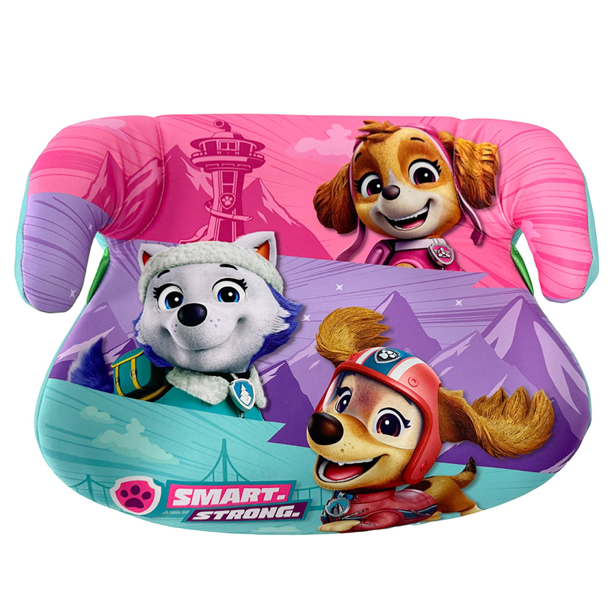 PAW PATROL Kindersitzerhöhung Skye ISOFIX Sitzerhöhung Autokindersitz Booster Kindersitz ECE R129, ab: ab 6 Jahren, bis: bis 12 Jahre, ab: 125 cm, bis: 150 cm, ECE R129 Sitzerhöhung mit ISOFIX & ergonomischer Form